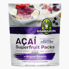 Sambazon Acai Superfruit Frozen Packs, Original Blend